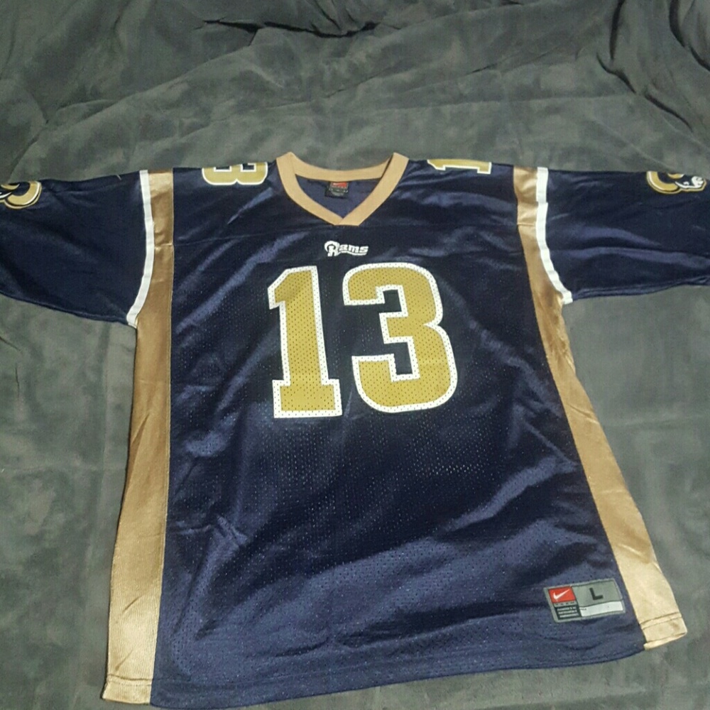 Nike Kurt Warner Rams Jersey